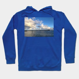 Cambois Pier and Lighthouse Hoodie